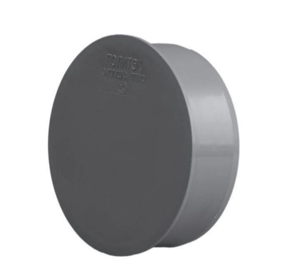 Заглушка канализационная внутренняя 40 мм Политэк